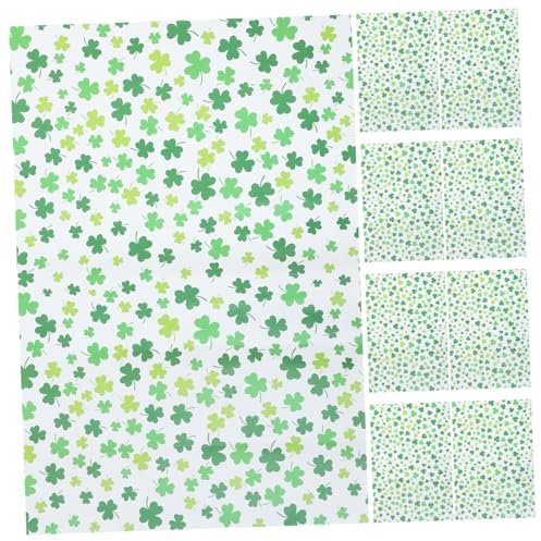 NIYANGLE 20stücke Teiliges Geschenkpapier Für Patrick's Day Frühlingsfeste Und -projekte Für Und Kreative Bastelideen