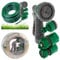 Garden PVC Green Hose Pipe & Spray 30M (98ft) Outdoor Water Hosepipe for Watering Garden & Plants