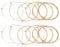 E -Gitarrenstrings, 12 PCs Volksgitarrenstrings Nylon Gitarre Strings Nylon String Guitar 12 String Gitarrenstrings Ersatz -Accessoire Musical Instrument Teile