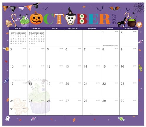 2026 Magnetic Calendar - Magnetic Calendar for Refrigerator from Jan.2026 - Dec.2026, 11.2x13'', Fridge Calendars 12 Months, Tear-off Pad, Large Blocks, Perfect for Refrigerator - Festival Theme
