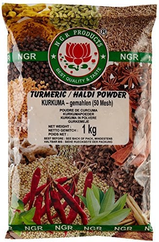 Ngr Turmericpulver/Kurkuma, 1er Pack (1 x 1 kg Packung)
