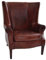 Echtleder Ohrensessel Manea (Vintage Leder)