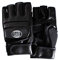BAY MMA, Krav MAGA, Handschuhe Profi (komplett schwarz, XS)