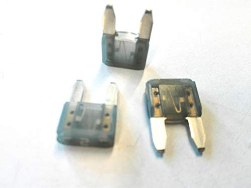 10 x Flachstecksicherung Mini-Sicherung 2A / 32V / grau