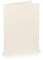 PAPERADO 100 Faltkarten DIN A6 - Ivory gerippt Creme - 10,5 x 14,8 cm - 220 g/m² - Doppelkarte Klappkarte Einladungskarte