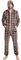 AYJMA Herren Jumpsuit Hoodie Plaid Flanell Pyjama Strampler Man Body Onesie Für Erwachsene Kleidung XXL Stil 1