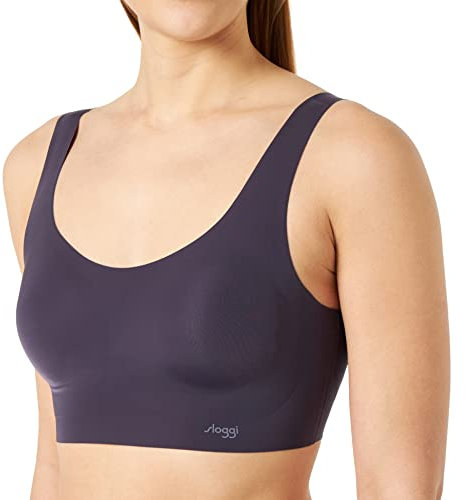 sloggi Damen ZERO Feel Top EX Bustier, Ink Gray, XS