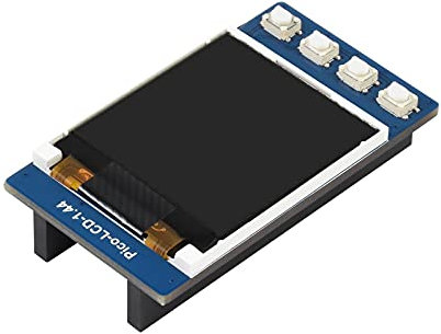 for Raspberry Pi Pico Display 1.44inch LCD Display Module TFT Screen 128×128 Pixels 65K RGB Colors LCD,Embedded ST7735S Driver,4-Wire SPI Interface