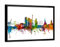 artboxONE Poster mit schwarzem Rahmen 18x13 cm Städte Gothenburg Sweden Skyline - Bild Sweden Göteborg Sverige