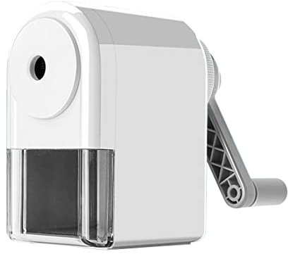 ZMREN Manuelle Anspitzer Bleistiftanspitzer, Manuelle Spitzmaschine, Kinder Bleistiftspitzer Handkurbelspitzer (6.9-8 mm)