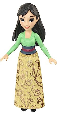 Disney Prinzessin Mini Mulan Puppe 9 cm für Mädchen ab 3 Jahren