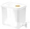 Cymwer 3.5/5/10l Drink Dispenser with Tap,Plastic Juice Drink Dispenser,Large Capacity Fruit Tea Drink Bucket