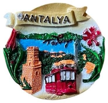 Antalya Turkey Antalya Magnet Antalya Souvenir Antalya Fridge Magnet Turkey Souvenir 201202