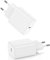 USB C Ladegerät Stecker, 2Pack 20W USBC Netzteil Ladestecker für Apple iPhone 16/16 Pro Max/15/15 Plus/14 Pro Max/14/13/12 Mini/11/8/X/SE/XS/XR/iPad Pro, Type C Schnellladegerät Adapter Netzstecker