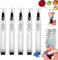 Fillable Touch up Paint Pen Brush, Touch Up Paint Pen, Paint Pen for Wall Touch Up,Slobproof Paint Pen Brush, Refillable Paint Brush Pens for Walls, Furniture,Kitchen Cabinet,Wood,Floor,Window (5 pcs)