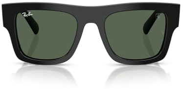 Ray-Ban Unisex Rb2217m Scuderia Ferrari Collection Sonnenbrille, Schwarz/Dunkelgrün