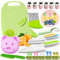 SUNXBUK 25 Pièces Kit de Couteau de Cuisine pour Enfants,Couteau Montessori, kit Securite de Cuisine,Enfants à Partir de 2 Ans,Pour Couper et Cuire les Fruits et Légumes en Toute Sécurité