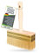 ToolSpace Pinceau 140 mm Brosse en Bois pour Lasure Badigeon Chauler de la Peinture à la Chaux Spalter Large avec Poil Naturel pour Application Terrasse Mur Enduit Murale à Effet Papier Couleur