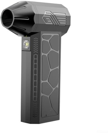 Ventilador turbo de alto rendimiento con luz LED diseñado para funcionar a una velocidad máxima de 130000 rpm