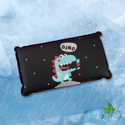 Eiskühlendes Kissen, wasserdicht, Sommer, kühles Kissen zum Schlafen, strapazierfähiges PVC-Schwamm, Kühlkissen für heiße Schläfer, Erwachsene, Studenten, ideal für Zuhause, Büro, Auto, Reisen, 20 x