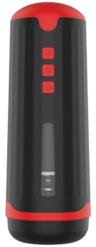 Milking Master Masturbator – Hände-frei Vibrator & Milking-Stimulator für Männer, 5 Milking- & 5 Vibrationsmodi, Realistischer TPE-Sleeve, USB Wiederaufladbar, Spritzwassergeschützt (IPX6)