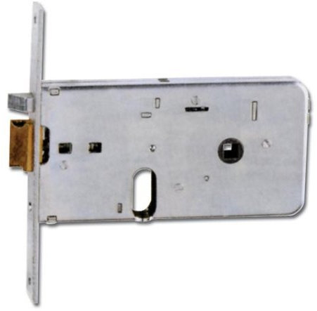 Cerradura eléctrica de Iseo Tema Art. 551 702 Tamaño 70 mm 20 mm Frente