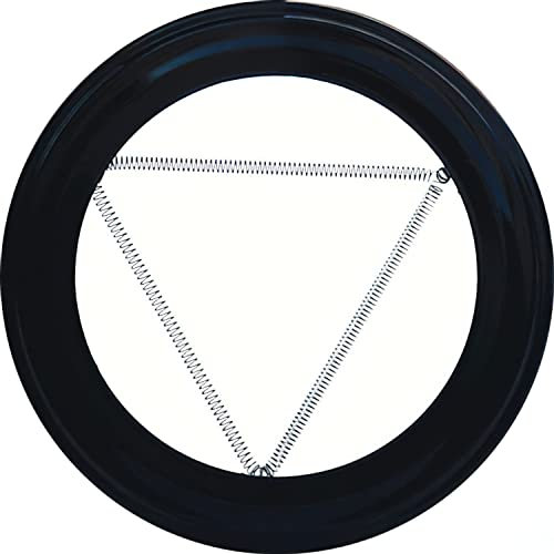 WOLFPACK LINEA PROFESIONAL - Plafón Embellecedor de Color Negro Para Estufa 150 mm.