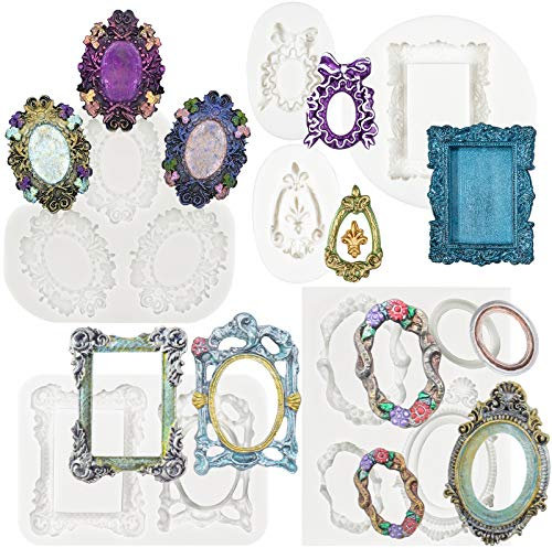 FunshowcaseGLC Marcos Fondant Molde de silicona #48 156 864 3-piece in set