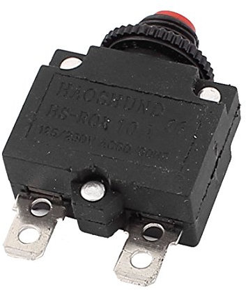 sourcing map AC 125V/250V 10A compresseur Air Protecteur surcharge thermique disjoncteur