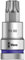 Wera 05003838001 8767 C HF TORX Embouts à douille TORX HF Zyklop à emmanchement 1/2 avec fonction de retenue, TX 60 x 60 mm, Violet