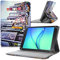 Seluxion KJ26B - Funda tipo libro universal para tablet Acer Iconia One 10 B3-A20 de 10, diseño con texto KJ26B