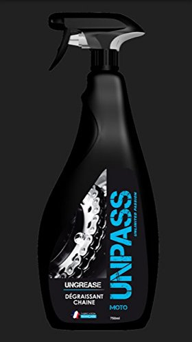 UNPASS 910561 Ungrease Dégraissant Chaine de Moto, 750 ML