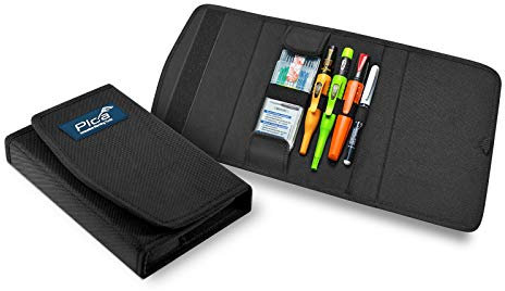 Pica 55020 Markierstift Set für Installateur, Zimmermannsbleistift - für Stein, Metall, Reifen, Glas uvm. – mit Tasche