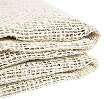 -LUXOR- living andiamo Teppich-Stop Antirutschmatte, Teppichunterlage Teppichgleitschutz zuschneidbar, rutschfest, Natur, Latex, 240 x 340 cm