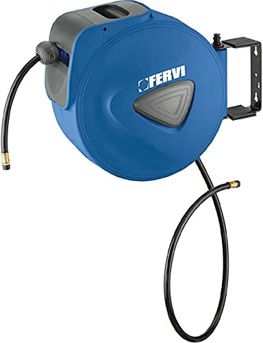 HIMAG Avvolgitubo Aria Tubo 16 Metri ø 13,5x9,5 mm in Poliuretano Blu
