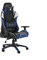 X-Rocker Agility Gaming Chair, Computer Chair with Headrest and Lumbar Support, Height Adjustable Gaming Chair with Swivel Seat for Office Home Working, Faux Leather & Adjustable Ergonomics - BLUE