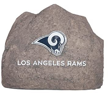 FOCO Los Angeles Rams NFL Garden Stone, Team Color, One Size