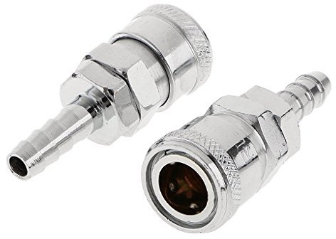 SH20 8mm Air Hose Line End Compressor Fitting Connector Coupler Aadapter Quick Release Pack of 2