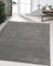 the carpet Marley eleganter Designer Teppich Wohnzimmer, weicher & pflegeleichter Kurzflor Wohnzimmerteppich in Anthrazit, Teppich 120 x 170 cm