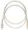 Lantern Moon - Lantern Moon (50cm) Swivel Cable for Needle - 1 Piece, Silver & Brass