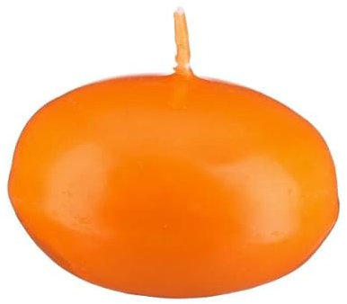 Kopschitz Schwimmkerzen Orange Ø 42 x 26 mm, 40 Stück
