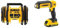 DEWALT DCC018N-XJ Akku-Kompressor DCC 018 N 18 Volt Triple Source Inflator, Black/Yellow & DCL050-XJ 18 V XR Handheld LED Area Light, Bare Unit, Multi