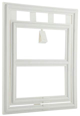 Gatera Para Mosquitera Puerta De Pantalla Para Mascotas, Puerta De Seguridad Con Bloqueo Magnético Automático Para Gatos, Puerta De Seguridad De Plástico Para Perros Y Mascotas Para Puerta De Ventana