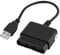 KIMISS USB-Adapter-Konverter für 2 zu und PC – Verfügt über Doppeltes Vibrations-Feedback, Analog-/Digital-Modus, Vollständig Kompatibel mit PS3-Konsole und PC