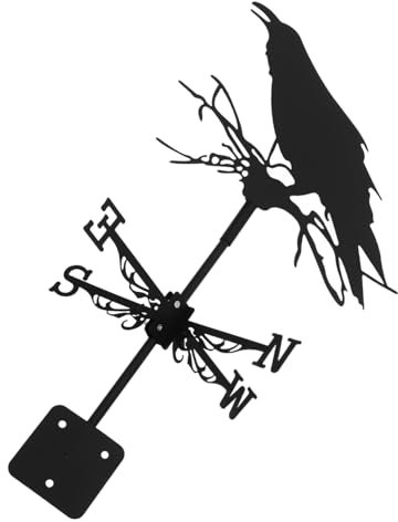 FUNOMOCYA Wetterfahne Tiermotiv Für Garten Dekorative Windrichtungsanzeige Für Dach Und Außenbereich Robuste Und Langlebige Garten-Dekoration