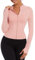 Yutdeng Veste de Sport Veste de Course à Pied pour Femme avec Fermeture Éclair Intégrale Veste Respirante à Manches Longues Léger Haut avec Trous pour les Pouces pour Yoga Running,Rose,L