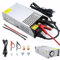 Upgraded AC to DC 24V 50A 1200W Netzteil Transformator Schalternetzteil 230V AC auf DC Netzteil 24Volt Transformator Industriell für LED Lichtleiste CCTV Kamera Radio SMPS (DC24V-50A-1200W)
