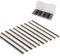 10 Stück hobelmesser,hobelmesser 82mm,elektrohobel,82mm Hobelmesser,Professional Holz Ersatzmesser Wendeklingen für Hobel Handhob Holzbearbeitungsmaschinen 10Stk