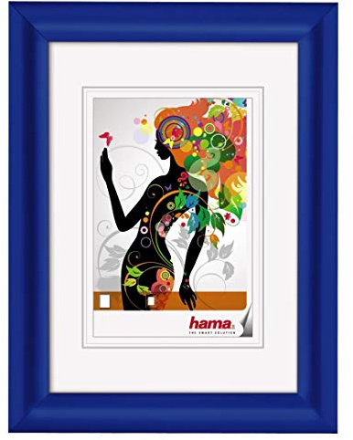 Hama Wandrahmen Malaga 20 x 30 cm, Kunststoff, blau