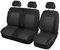 Sprinter Sitzbezüge nach Maß Autoplanen perfekte Passform Schonbezüge Sitzschoner Velour + Strickpolster ®Auto-schmuck (Sprinter III p3)